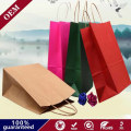 Wholesales Custom Logo Printed Cheap Recycled Take Away Shopping Paper Bag with Handles